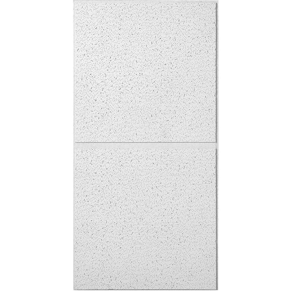 USG Ceilings 2 ft. x 4 ft. Radar Basic Illusion White Shadowline Tapered Edge Lay-In Ceiling Tile, case of 6 (48 sq. ft.)