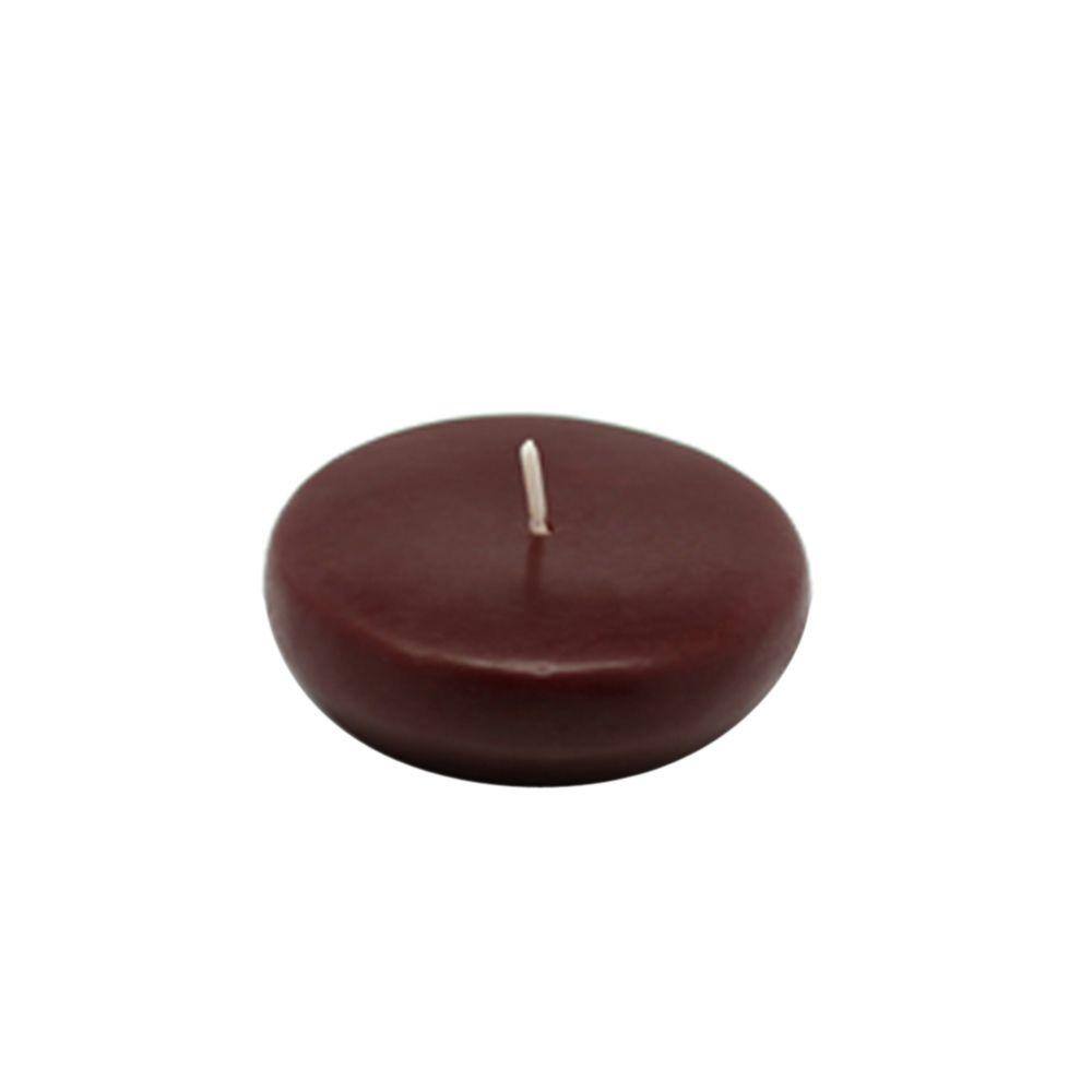 UPC 858620002511 product image for Zest Candle 2.25 in. Brown Floating Candles (Box of 24) | upcitemdb.com