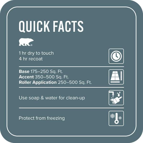1 gal. #DCS-827 Late Sky Semi-Transparent Flat Interior/Exterior Decorative Concrete Stain