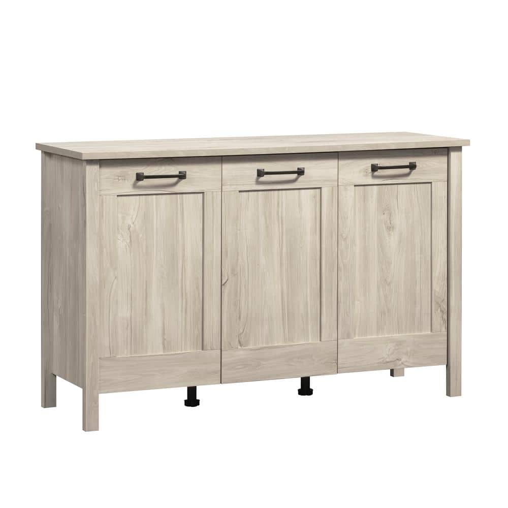 Chalk Oak 48" Adjustable Shelving Office Storage Cabinet