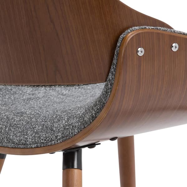 Simpli Home Malden Mid Century Modern BentWood Dining Chair with