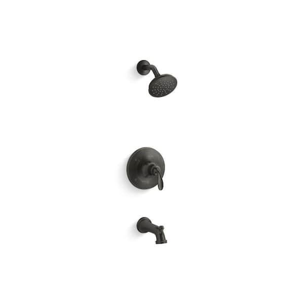 KOHLER Bellera 2-Handle Tub and Shower Faucet Trim Kit in Oil Rubbed Bronze (Valve Not Included)