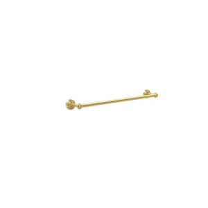 Waverly Place Collection 24 in. Back to Back Shower Door Towel Bar in Unlacquered Brass