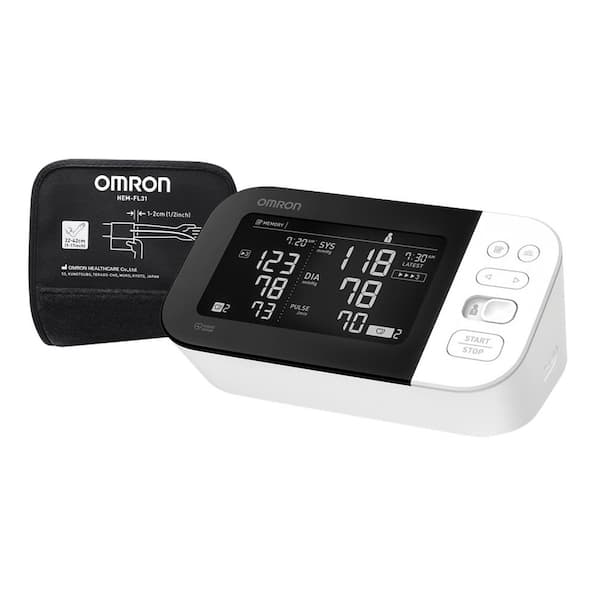 Omron 10 Series Wireless Upper Arm Blood Pressure Monitor with 9