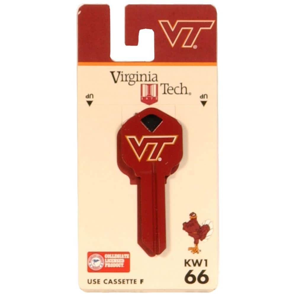 Hillman #66 NCAA Virginia Tech Hokies Key Blank 89858 - The Home Depot