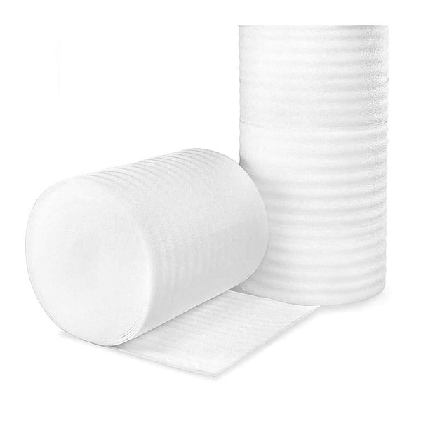 14'' Wide X 160' Length Foam Wrap Roll Packing Supplies for Fragile Articles and Furniture Transportation