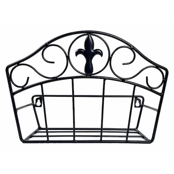 Patio Life Fleur-de-Lis Hose Storage with Shelf