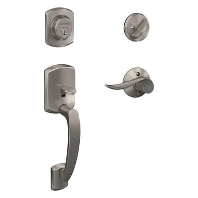 Left-Handed - Entry Door Handlesets - Door Hardware - The Home Depot