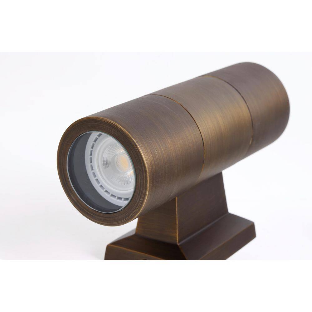 Cast Brass Landscape Double Wall Light in Antique Brass with No Bulbs Included price history on PriceWatchPro