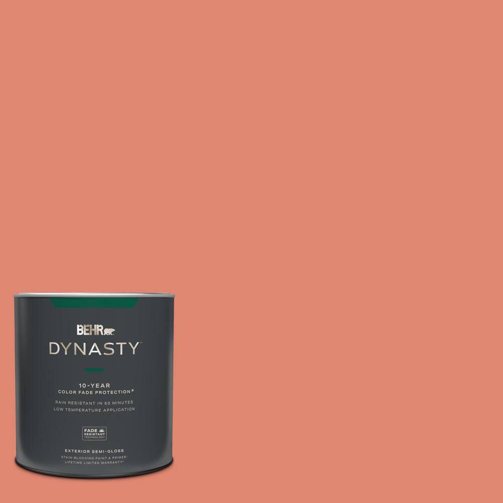 Reviews for BEHR DYNASTY 1 qt. 200D5 Guava Jam SemiGloss Exterior StainBlocking Paint