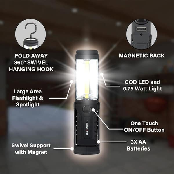 Bell + Howell Taclight Pro High Performance Flashlight, 3 pk.