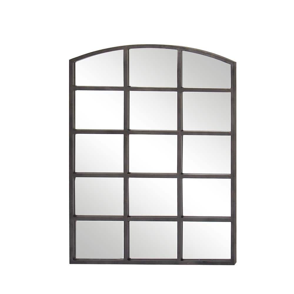Bronze Wood Rectangular Dresser Mirror 36" x 48"