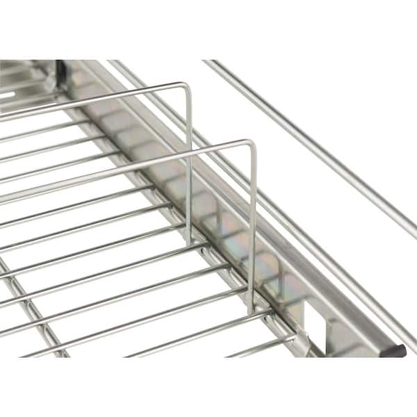 TRINITY Sliding Drawer, 2-Pack, Chrome