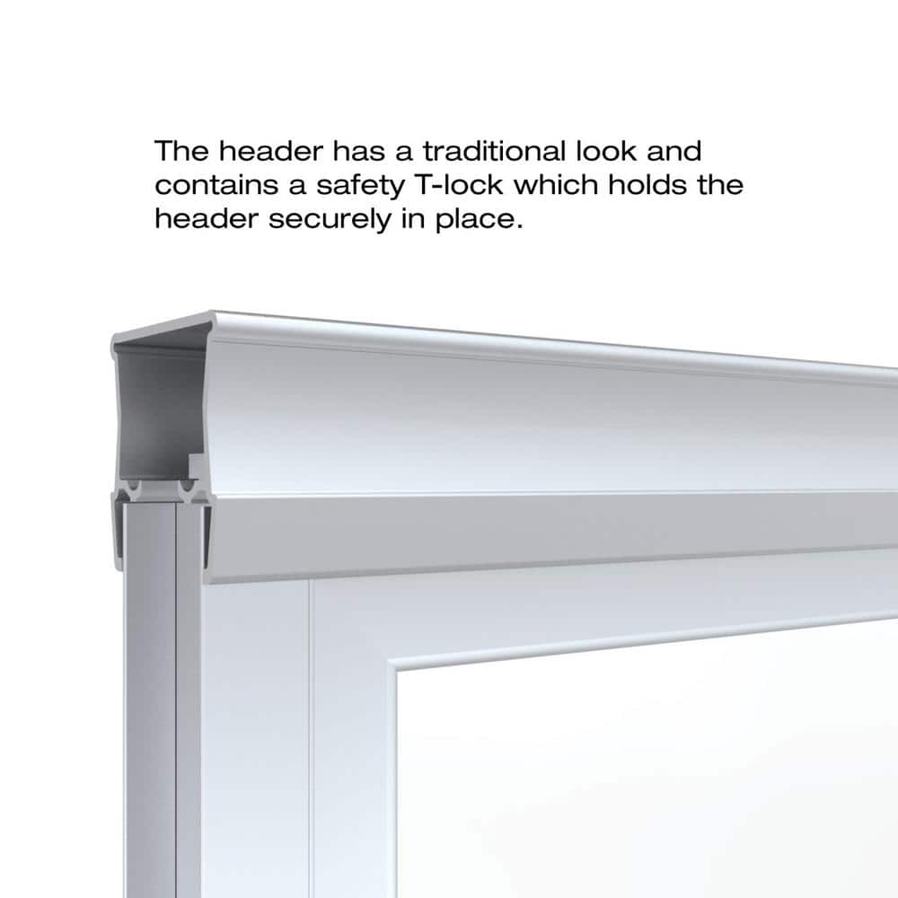 Deluxe Brushed Nickel Framed Sliding Tub Door with Rain Glass