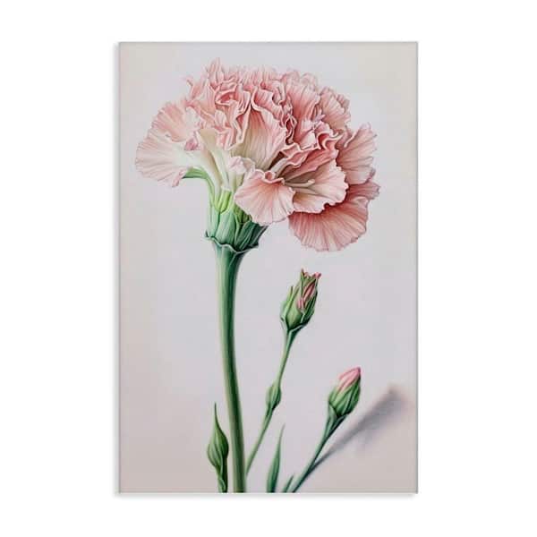 Stupell Industries Pale Carnation Budding by Incado Unframed