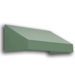 10 ft. New Yorker Window/Entry Fixed Awning (16 in. H x 30 in. D) in Sage