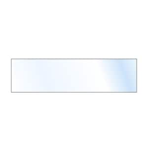 59 in. W x 16 in. H Rectangular Black Aluminum Alloy Framed Full Length Mirror Bath Mirror Wall Mirror