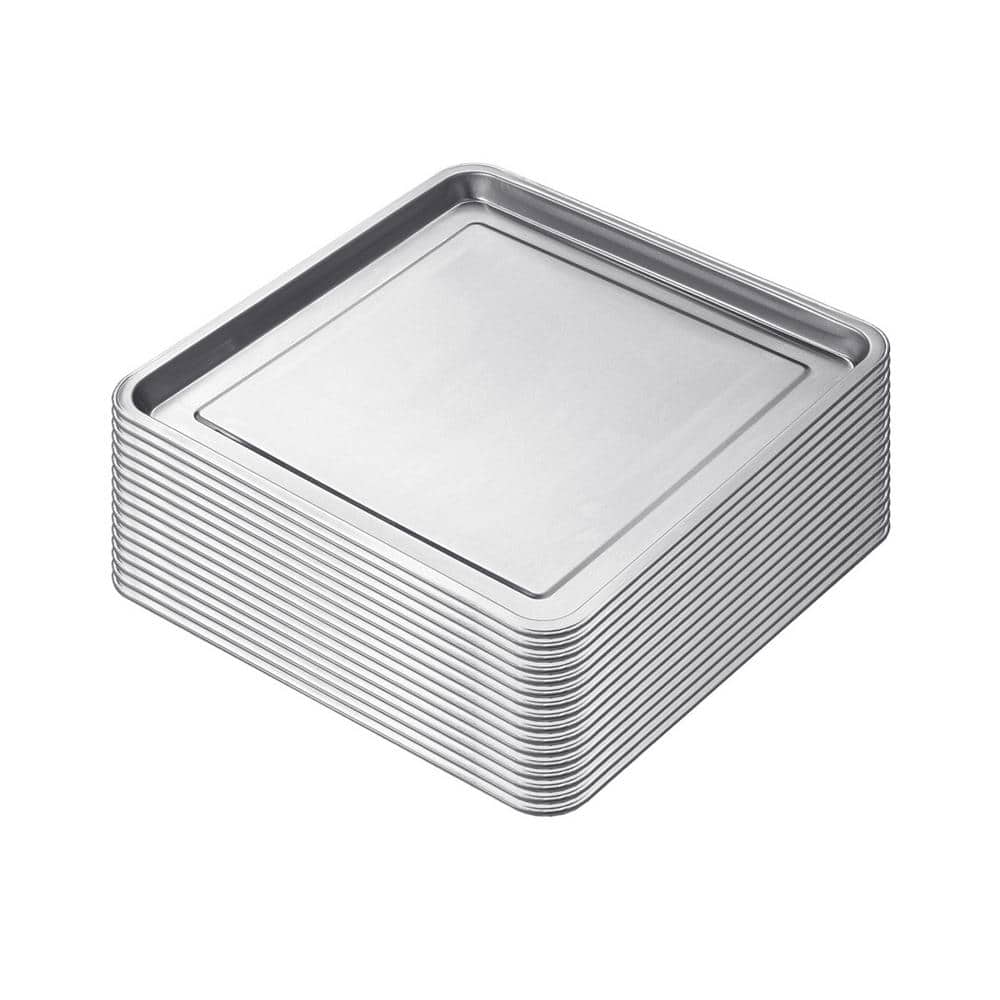 16" x 16" Stainless Steel Commercial Food-Grade Pan Trays