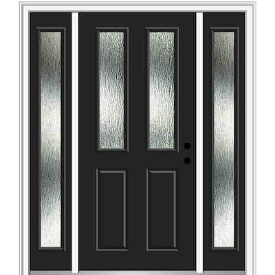 Single door with Sidelites - Black - Front Doors - Exterior Doors - The ...