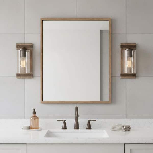 Sawyer 5.0 in. 1 Light Sequoia Vanity Light