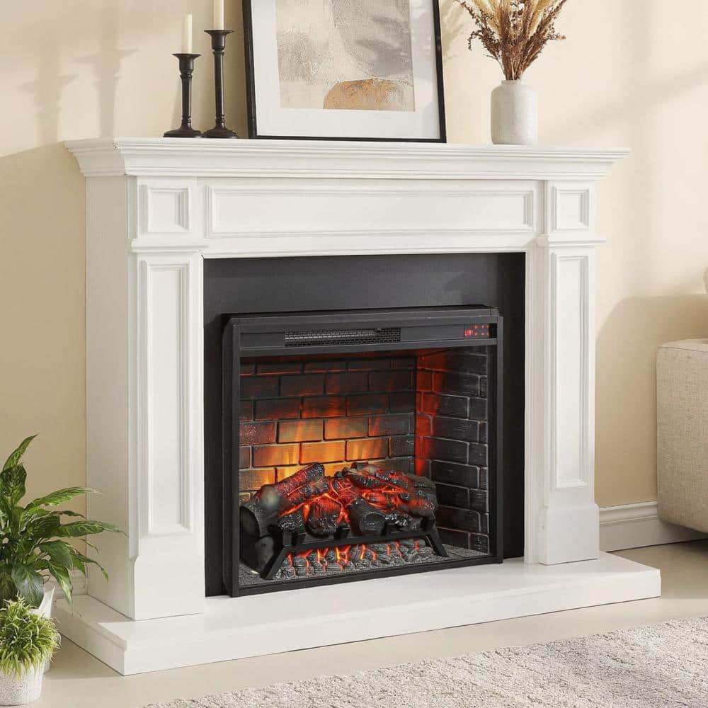 28 inch Infrared Electric Fireplace Insert with Removable Trim Kit, 1500W, 5000 BTU, Touch Panel, 5 Flame Levels price history on PriceWatchPro