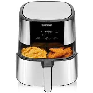 2 in 1 Max XL 8 Qt. Air Fryer, Healthy Cooking, User Friendly, Basket Divider For Dual Cooking, Nonstick Stainless Steel