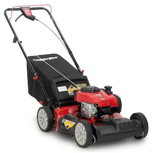 21 in. 140 cc Briggs and Stratton Gas Engine Self Propelled Lawn Mower with Rear Bag and Mulching Kit Included