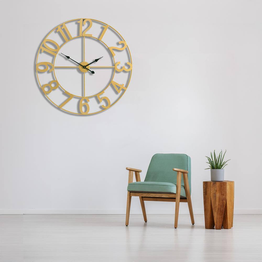 https://images.thdstatic.com/productImages/ef48b30d-a9c5-42e4-8ff1-7cc4c7f8c4be/svn/gold-sorbus-wall-clocks-clk-wal80n-gld-fa_1000.jpg