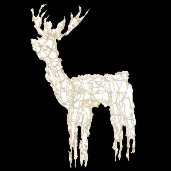 Unbranded 48 in. Animated Wire Frame Buck