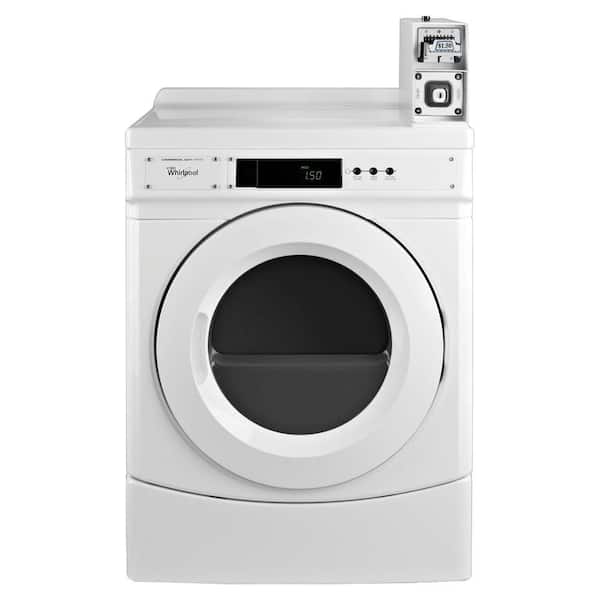 Whirlpool 6.7 cu. ft. 120 Volt White Commercial Gas Vented Dryer