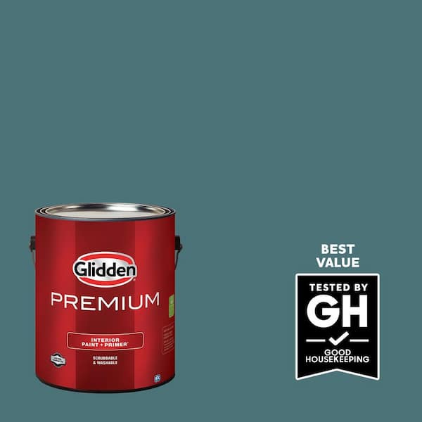 Glidden Premium 1 gal. PPG1145-6 Juniper Berry Satin