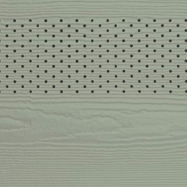 James Hardie Magnolia Home Hardie Soffit HZ10 16 in. x 144 in. Dried Eucalyptus Fiber Cement Vented Cedarmill Soffit (156-Pack)