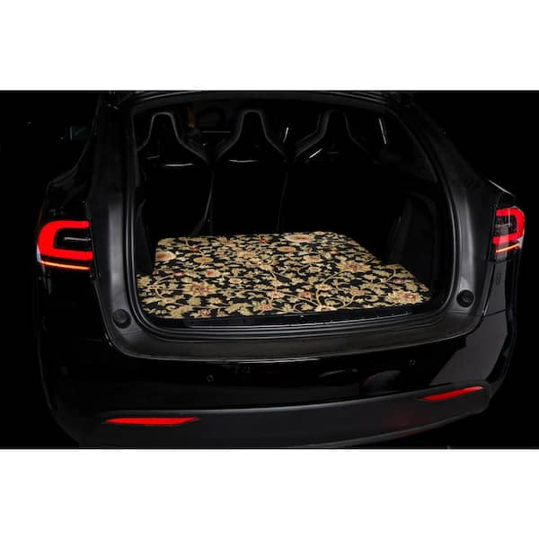 GGBAILEY Tesla Model X (5 Passenger) Black Oriental Car Mats