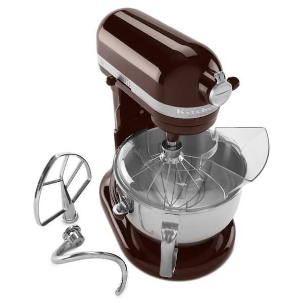 Reviews for KitchenAid Professional 600 Series 6 Qt. 10-Speed Espresso Stand Mixer with Flat Beater, Wire Whip Dough Hook Attachments | Pg 4 - The Home Depot