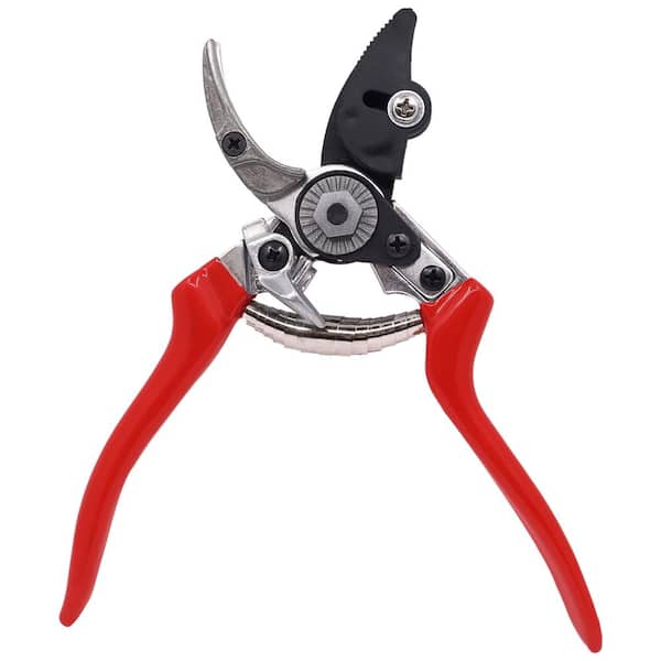 Zenport 8 in. Cut-n-Hold Heavy-Duty Pruner with Red Handles Zenport 8 in. Cut-n-Hold Heavy-Duty Pruner with Red Handles
