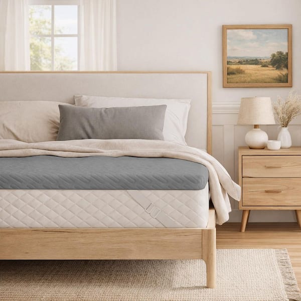 3 in. Medium King Memory Foam Mattress Topper, Ultra Soft & Pressure Relief Cooling Mattress