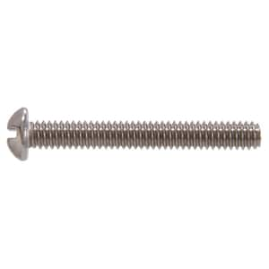 #10-24 x 1/2 in. Slotted Round-Head Machine Screws (20-Pack)