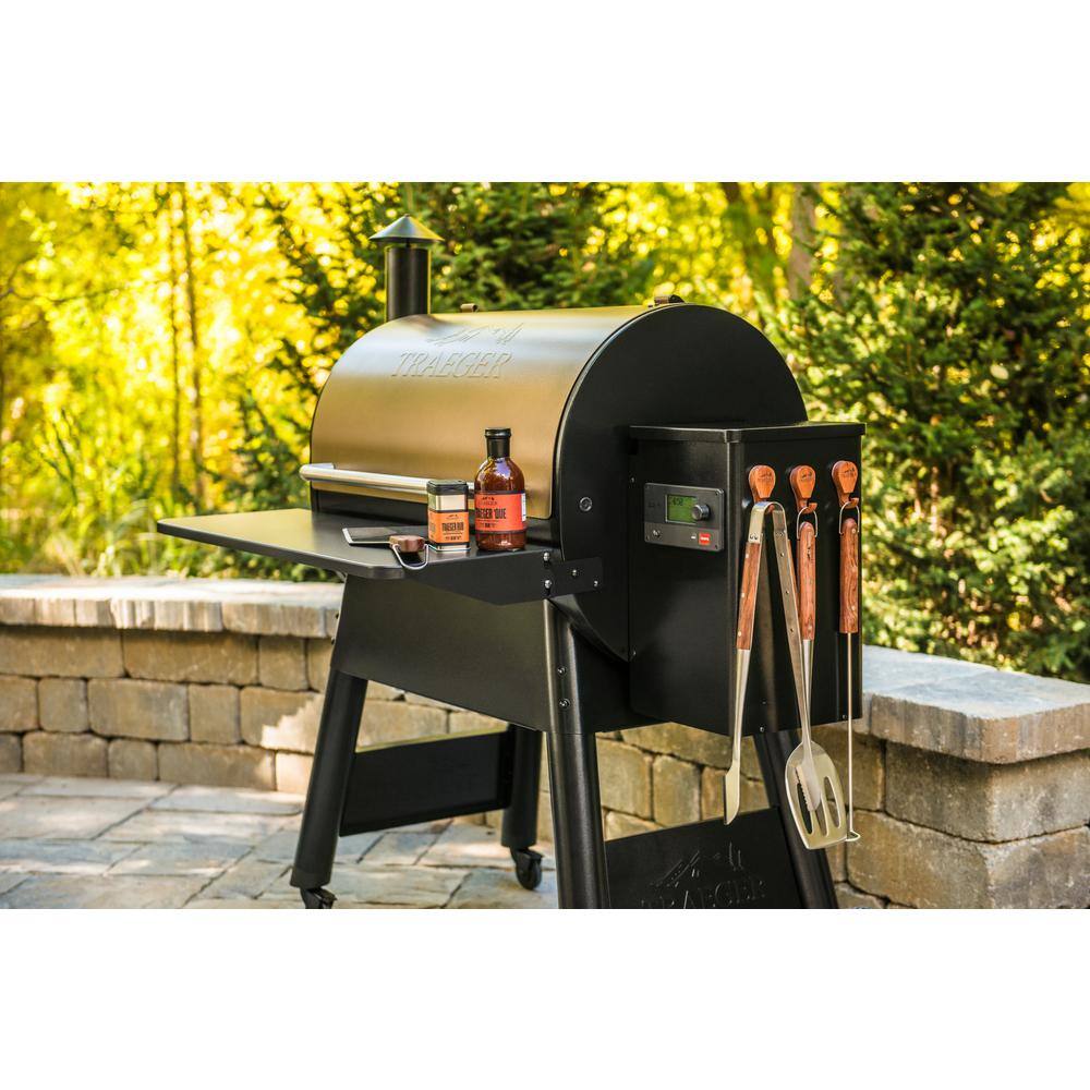 Black Heavy-Duty Steel Folding Grill Shelf, 32-5/8" x 11-5/8"