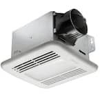 GreenBuilder Series 100 CFM Ceiling Bathroom Exhaust Fan with Dimmable LED Light, ENERGY STAR