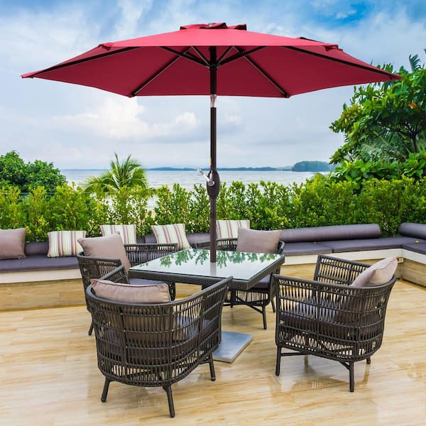 ＥＮアンブレラテーブル JOYESERY 7.5 ft. Market Patio Umbrella, Patio Table Umbrella with