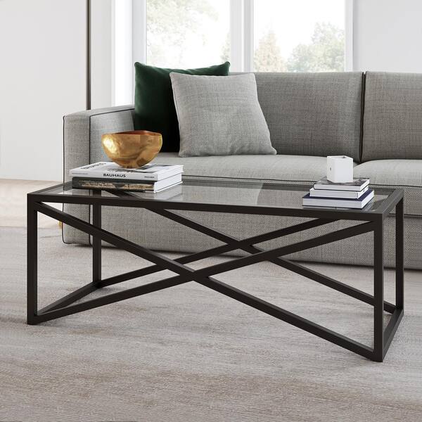 【cornice】COFFEE TABLE Angle Iron Coffee Table – Walker Edison