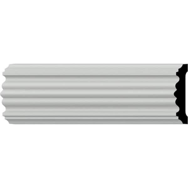 SAMPLE - 3 3/4 in. x 12 in. x 7/8 in. Urethane Classic Casing