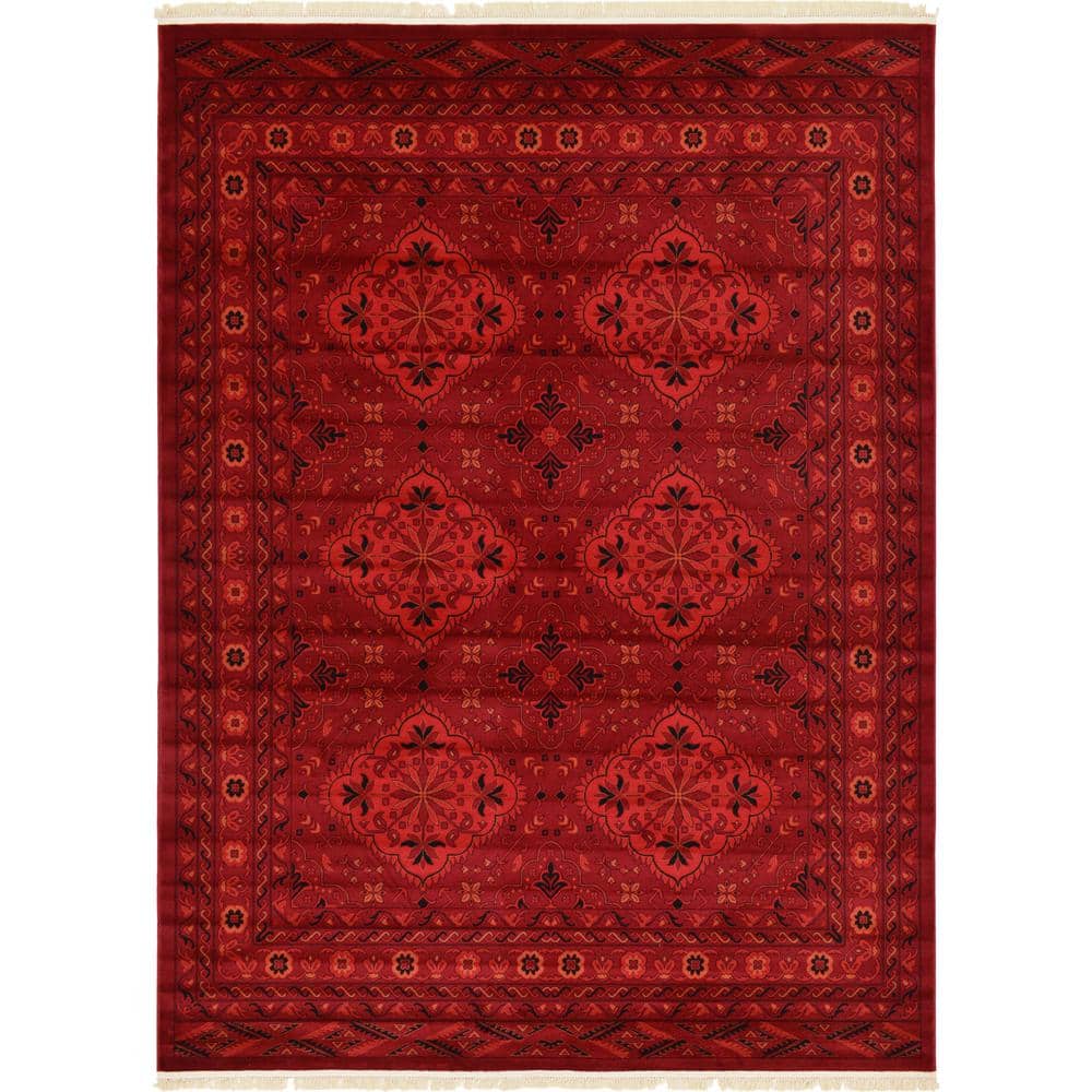 Tekke McKinley Red 9' 0 x 12' 0 Area Rug price history on PriceWatchPro