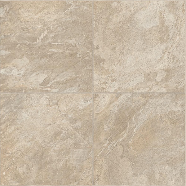 Mohawk Take Home Sample - Buena Vista Tile 10 MIL 6 in. x 9 in. Waterproof Vinyl Sheet Flooring