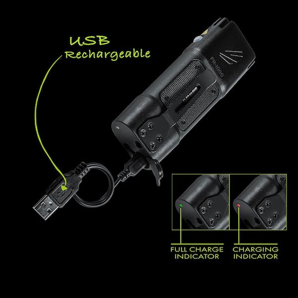 Flateye Rechargeable FR-1000 Flashlight - 1025 Lumens