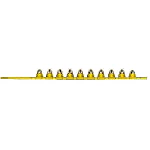 DX 0.27 Caliber Boosters Cartridge, Yellow (20 per Pack)