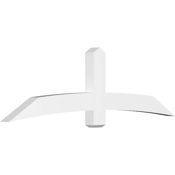 Ekena Millwork Bellingham 84 in. W x 24.5 in. H x 4 in. D Signature Polyurethane Bracket