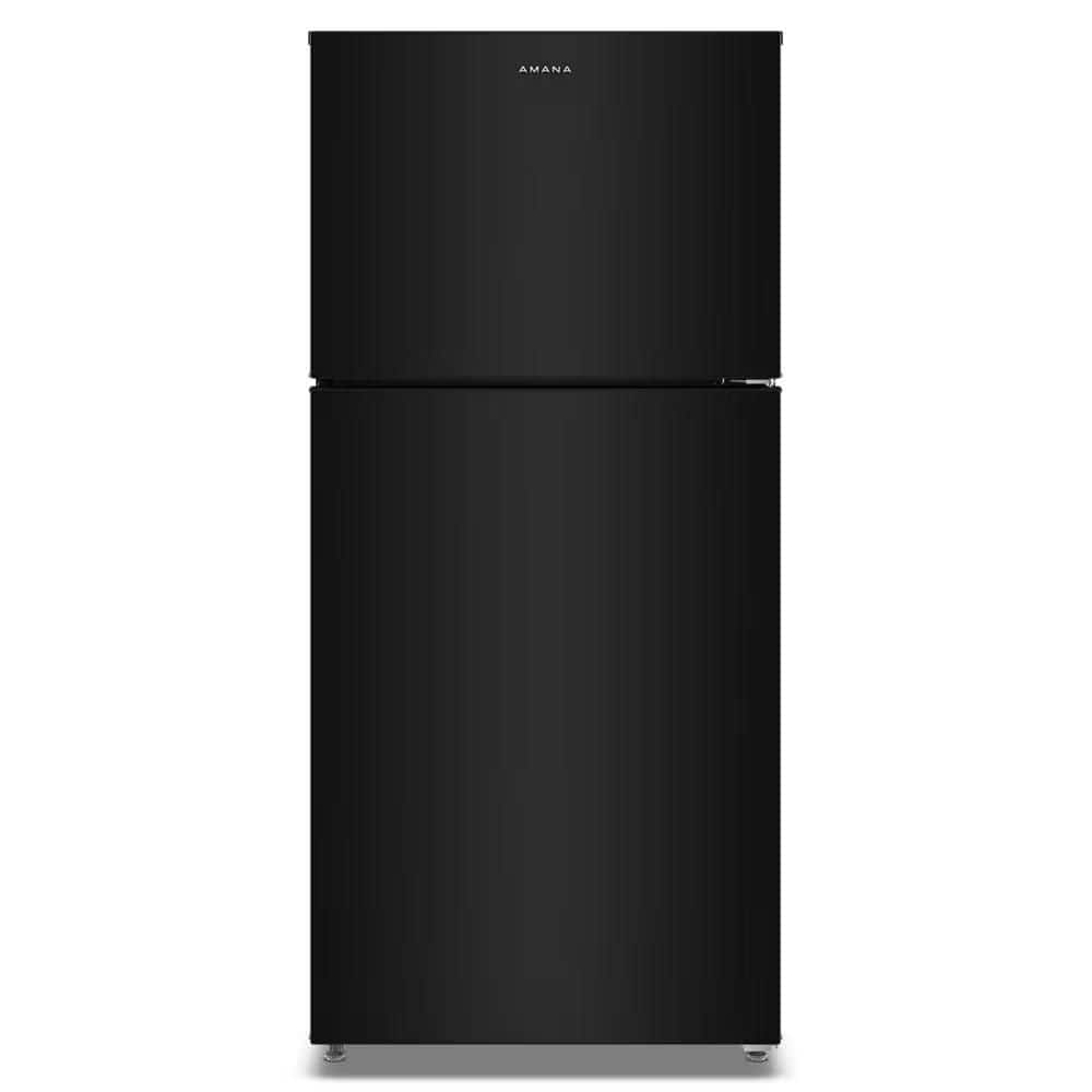 30 in. 19 cu. ft. Freestanding Top Freezer Refrigerator in Black with Dual Crisper Drawers price history on PriceWatchPro