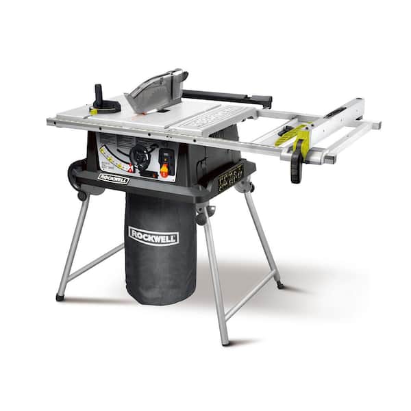 Rockwell 15 Amp 10 in. Table Saw with Laser