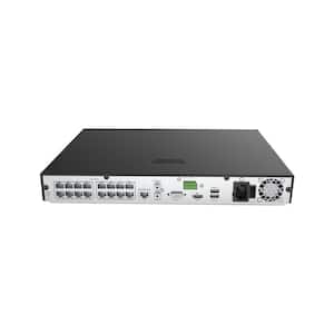 Ultra HD 16-Channel 4TB NVR Surveillance System with 12 4 Megapixel Cameras and Night Vision